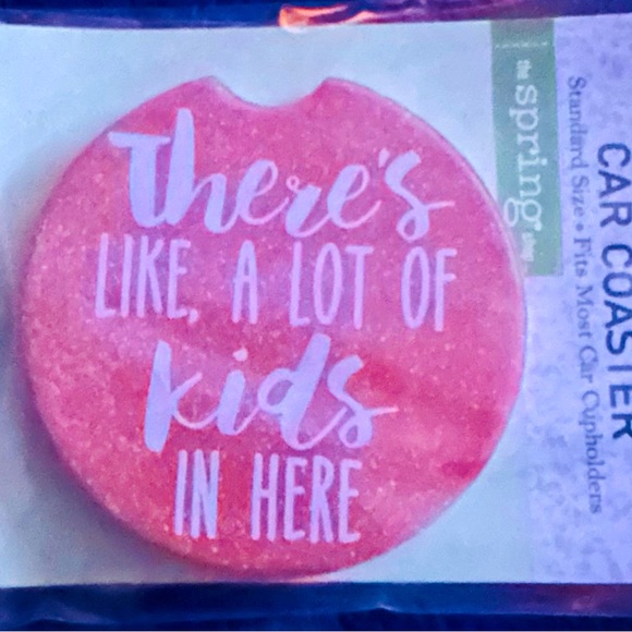 Car Coaster 🚙 Absorbent Stone! -NWT⭐️ - Picture 1 of 1